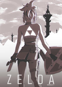 Fullbody Sketch + Background