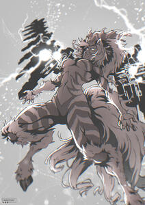 Fullbody Sketch + weapon