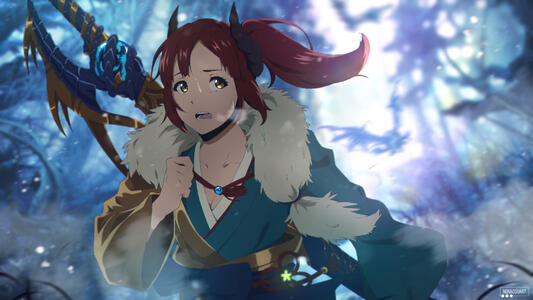 Halfbody Clean + weapon + Composing HD