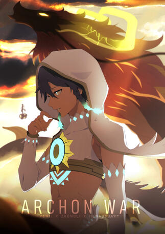 Halfbody Clean + BG composing + creature